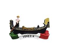 Venice Italy 3D Boat Refrigerator Magnet Souvenirs Handmade Resin Magnetic Stickers Home Kitchen Decoration,Venice Fridge Magnet Collection Gift