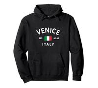 Venice Italy Est. 421 AD Italian Flag Souvenir Pullover Hoodie