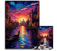 Venice Italy Jigsaw Puzzles for Adults 1000 Puzzles for Adults Fun at Home Activities Birthday Present Travel Gifts 1000 PCS(38x26cm)
