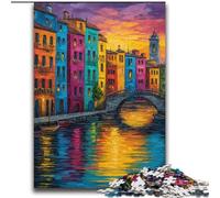 Venice, Italy Jigsaw Puzzles for Teenagers 2000 Piece Puzzle, Family Fun Games Fun at Home Activities, Birthday Present, Travel Gifts (70x100cm)