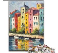 Venice, Italy Jigsaws 1000 Pieces for Teenagers, Challenging Game And Family Play Educational Game for Birthday, Chrismas (50x75cm)