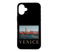Venice Italy Old Town Europe Canal Gondola Skyline Graphic Case for iPhone 16 Plus