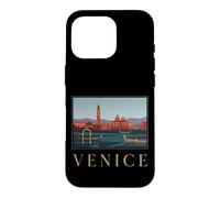 Venice Italy Old Town Europe Canal Gondola Skyline Graphic Case for iPhone 16 Pro