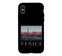 Venice Italy Old Town Europe Canal Gondola Skyline Graphic Case for iPhone X/XS
