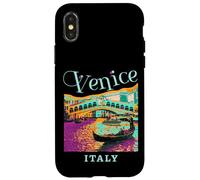 Venice Italy Tops s Posterized Rialto Bridge Case for iPhone X/XS