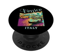 Venice Italy Tops s Posterized Rialto Bridge PopSockets Adhesive PopGrip