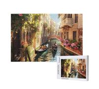 Venice Jigsaw Puzzles for Adults 3000 Landscape Puzzles for Adults Wooden, Funny/Difficult/Impossible/Challenging Decompression Games, As a Birthday for Women and Men ML-1678