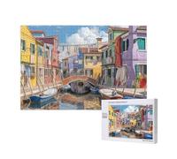Venice Jigsaw Puzzles for Adults 3000, Landscape Puzzles for Adults Wooden, Funny/Difficult/Impossible/Challenging Decompression Games, As a Birthday for Women and Men M-296