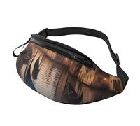 Venice Night Print Unisex Pack Waist Bag Travel Accessory for Outdoor Activities and Everyday Use