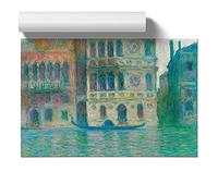 Venice, Palazzo Dario By Claude Monet | Unframed Wall Art Print | Ready to Frame Poster | Modern Home Decor Picture | Artwork for Living Room, Bedroom, Kitchen or Office | A2 (42x59.4 cm)