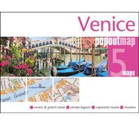 Venice PopOut Map : Pocket size, pop up city map of Venice