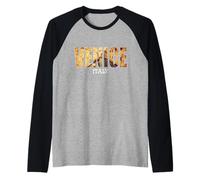 Venice Prefecture Italy City Venice Vintage Italy Raglan Baseball Tee