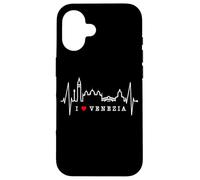 Venice Skyline Italian Heartbeat Italy Fan I Love Venezia Case for iPhone 16