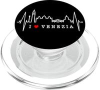 Venice Skyline Italian Heartbeat Italy Fan I Love Venezia PopSockets PopGrip for MagSafe