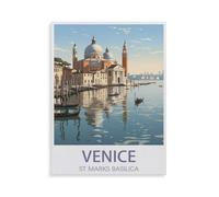 Venice St. Mark's Basilica，Puzzle 1000 Pieces Paper Puzzle Adult Children'S Educational Toy Family Decompression Game（38x26cm）-HG29