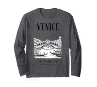 Venice The Floating City Gondola Magic Long Sleeve T-Shirt