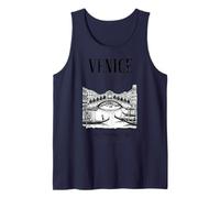 Venice The Floating City Gondola Magic Tank Top