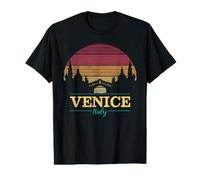 Venice Vintage Retro Venice Italy Souvenir Value Graphic T-Shirt
