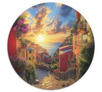 Venice Water City 1000pcs Animation Jigsaw Puzzles What Happens Next Beautiful Decoration for Adults And Kids 1000pcs (67.5x67.5cm)