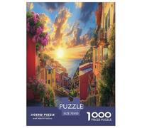 Venice Water City Jigsaw Puzzles Puzzles for Adults Kids. 1000 Piece Impossible Challenge Toy Educational Game Home Decoration for Educational Games Gifts 70x50cm/1000pcs