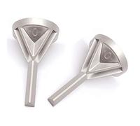 Venidice 2 Pack Deburring External Chamfer Tool Stainless Steel Metal Remove Burr Tools for kinds of Chuck Drills