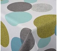 Venilia Cotton Tablecloth, Cotton, Lola Mint, 160 x 160 cm