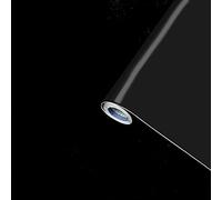Venilia Greenline Adhesive Film, Black, 67.5 cm x 2 m, Thickness 95μ, Self-Adhesive Furniture Film, Decorative Film, Wallpaper, Kitchen Film, Made from 100% Recycled Plastic, Phthalate-Free, Made in