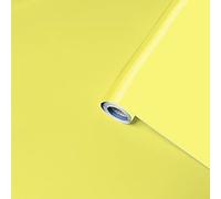 Venilia 56076 Self-Adhesive Greenline Furniture Decorative Film 100% Recycled Plastic 67.5 cm x 2 m 95 µm (Thickness: 0.095 mm) Yellow, 67,5cm x 2m