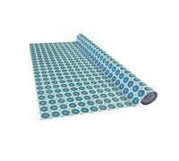 Venilia patterned Adhesive film, Awale Blue, 45 x 200 cm