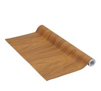 Venilia Perfect Fix® Adhesive Film, Wood Look, French Walnut Wood Film, 90 cm x 2.1 m, Thickness 150μ, Self-Adhesive Furniture Film, Decorative Film, No Bubbles, Kitchen Film, PVC Without Phthalates,
