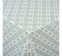 Venilia Tablecloth Circle Mint Tablecloth Table Linen Oilcloth Easy Care Water-Repellent Round 140 cm PVC Polyester