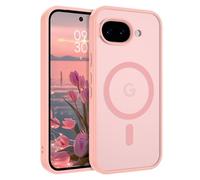 VENINGO Magnetic for Google Pixel 10A Case, Upgraded[14FT Military Grade Protection][Fit for MagSafe] Slim Translucent Matte Shockproof for Google Pixel 10A Case,Pink