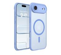 VENINGO Stronger Magnetic Case for iPhone Air, Upgraded [Full Camera Protection] [Fit for Magsafe] [Slim Matte Translucent] Shockproof Protective Phone Cover for iPhone Air, Light Purple