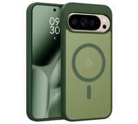 VENINGO Stronger Magnetic for Google Pixel 10/10 Pro Case, Upgraded[14FT Military Grade Protection][Fit for MagSafe&Pixelsnap] Slim Translucent Matte Shockproof for Google Pixel 10/10 Pro Case,Green