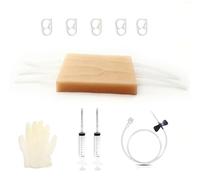 Venipuncture IV Injection Practice pad，Injection Pad-Phlebotomy Practice Pad-Blood Draw Practice Board-Suture Practice Kit-Blood Return，IV Injection Training pad，Phlebotomy School，Phlebotomist