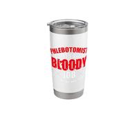 Venipuncture Needle Meme Design for a Phlebotomy Nurse Stainless Steel Insulated Tumbler
