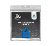Venison Jerky Original Flavour by Get Jerky Trailhead, 1 x 40g bag, Dried Meat Snack, High Protein Snacks for Gym, Fitness, Outdoor, Hiking - Gluten Free & Made with Premium Wild Venison