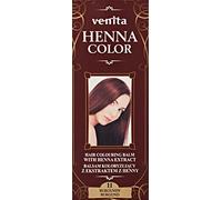VENITA - Henna Color Balm - 75ml - Burgundy - Unisex - 24 Shades Available - Natural and Shiny Finish
