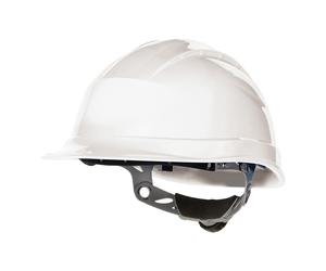 Venitex White Construction Ratchet Hard Hat Quartz 3