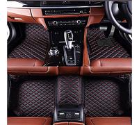 VENMAT Car Floor Mats Custom Fit RANGE ROVER L405 4th Gen 5-Seat 2012-2017 (No L Version) Auto Foot Carpets All Weather Faux Leather Full Surrounded Anti Slip 3D Car Rugs (Black with Red Stitch)