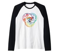 Venn Chart Life The Universe and Everything - 42 Life Raglan Baseball Tee