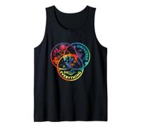 Venn Chart Life The Universe and Everything - 42 Life Tank Top