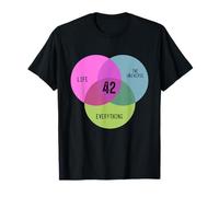 Venn Diagram Humor for Nerdy Teachers and Scientists T-Shirt