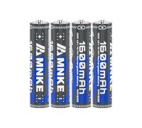 VENNERLI AAA 1600mAh Rechargeable Nickel-Metal Hydride Batteries 1.2V Low Self-Discharge 1200+ Charge Cycles Suitable for Microphones, Toys, Gamepads, Keyboards (4 Pack)