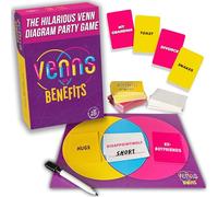 VENNS WITH BENEFITS - The Hilarious Venn Diagram Party Game, for 3+ Creative & Witty Players