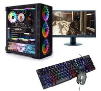 Veno Scorp Budget Gaming PC 22” Bundle Intel Core i3-8GB RAM - 500GB HDD - GT 710 2GB NeonZilla 8 ARGB Gaming Case - WINDOWS 10