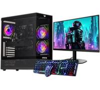 Veno Scorp Budget Gaming PC 22” Bundle Intel Core i3-8GB RAM - 500GB HDD - GTX 750 4GB NeonZilla ARGB Gaming Case - WINDOWS 11