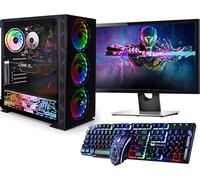 Veno Scorp Budget Gaming PC 22” Bundle Intel Core i5-8GB RAM - 500GB HDD - GT 710 2GB NeonZilla ARGB Gaming Case - WINDOWS 10 gaming pc