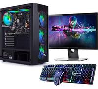 Veno Scorp Budget Gaming PC 22” Bundle Intel Core i5-8GB RAM - 500GB HDD - GT 710 2GB Vortex 6 ARGB Gaming Case - WINDOWS 10