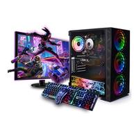 Veno Scorp Gaming PC 22" Monitor Bundle Intel Core i7-3770 Processor RX 550 4GB Graphics Card - 16GB Ram - 512GB SSD - 550W PSU - Windows 10 - WiFi - Neonzilla 4